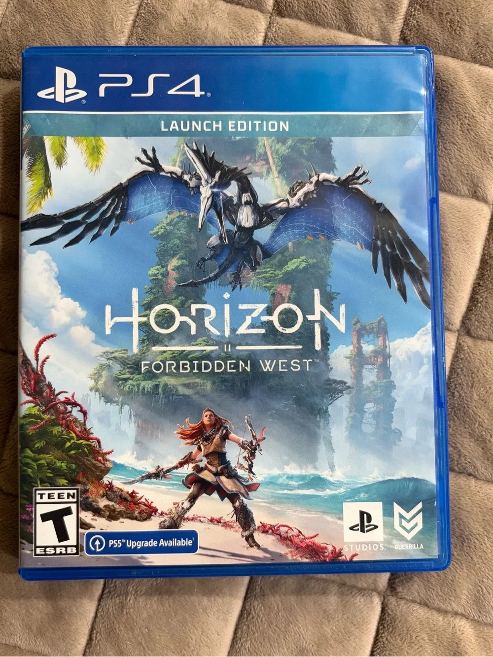 Sony PS4 Horizon Forbidden West - Blue Case (Launch Edition)